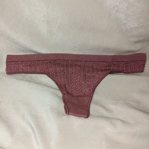 PINK Victoria's Secret Cable Knit Panty